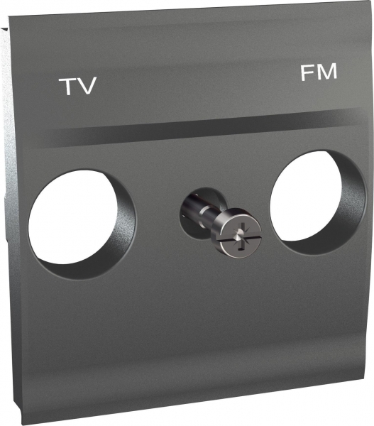 Schneider Electric MGU9.440.12 UNICA TOP ЦЕНТРАЛЬНАЯ ПЛАТА розетки TV/FM, ГРАФИТ Schneider Electric MGU9.440.12 UNICA TOP ЦЕНТРАЛЬНАЯ ПЛАТА розетки TV/FM, ГРАФИТ