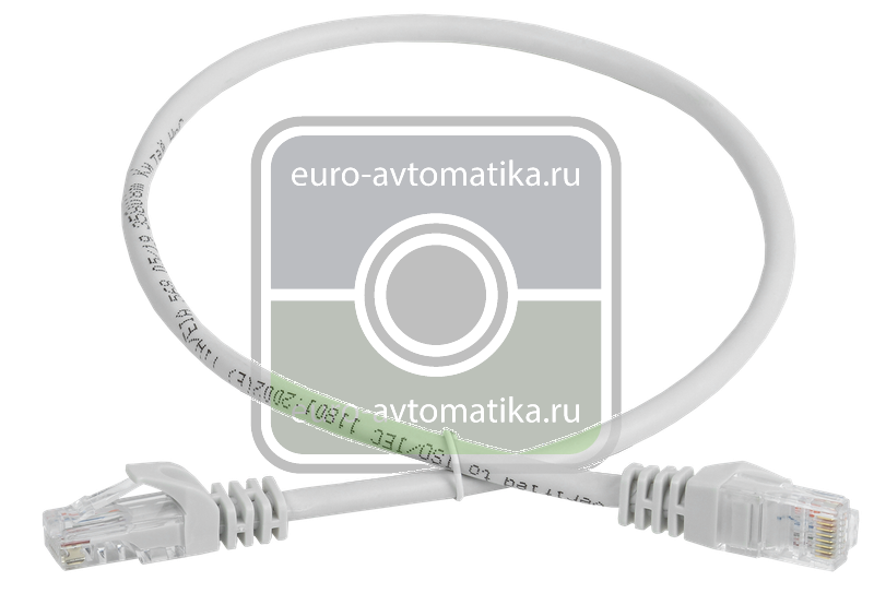 Шнур коммутационный категории 5Е UTP 3м серый GENERICA (PC01-C5EU-3M-G) Шнур коммутационный категории 5Е UTP 3м серый GENERICA (PC01-C5EU-3M-G)