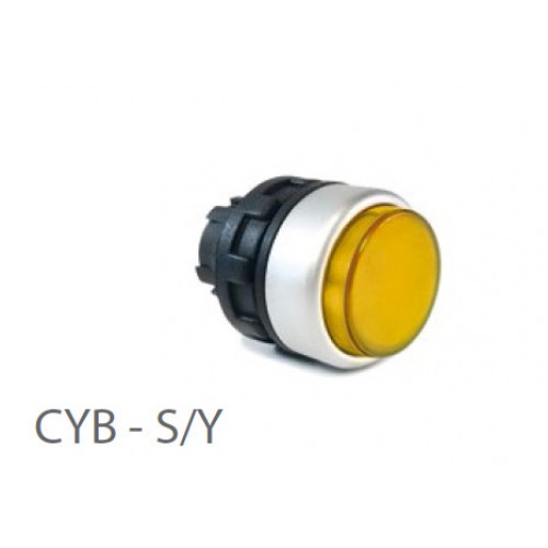 KLEMSAN 800414 CYB - Y/G; Кнопки управления -выступающие - без фиксации