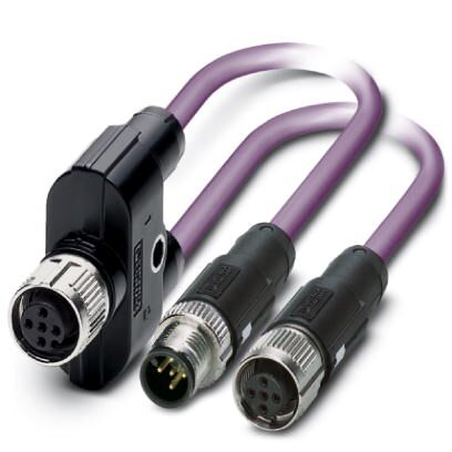 Phoenix contact 1436039 SAC-5PY-F/2X 1,0-920-MS-FS Системный кабель шины Phoenix contact 1436039 SAC-5PY-F/2X 1,0-920-MS-FS Системный кабель шины