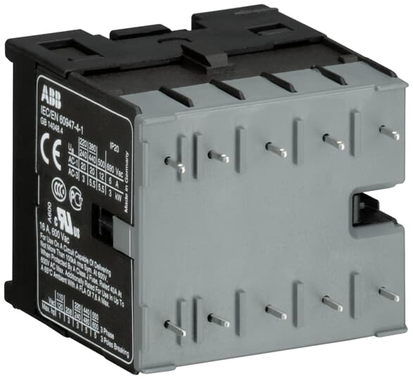 ABB GJL1313009R5101 Миниконтактор BC7-30-10-P-2.4-51 12A (400В AC3) катушка 17-32В DС