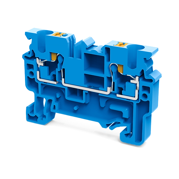 КЭАЗ 331841 Клемма проходная push-in OptiClip CP-4-I-BU-24A-(0,2-4)-синий