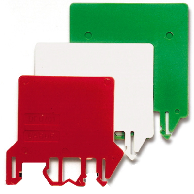 DKC ZDH01R DFH/1/ROSSO, цветной разделитель/изолятор