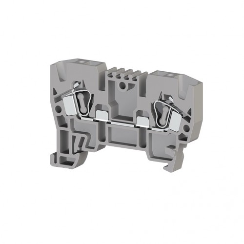 KLEMSAN 306239 Клеммник пружинный 4мм.кв. (серый); YBK4