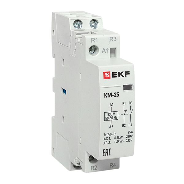 EKF km-1-25-02 Контактор модульный КМ 25А 2NC (1 мод.) EKF PROxima