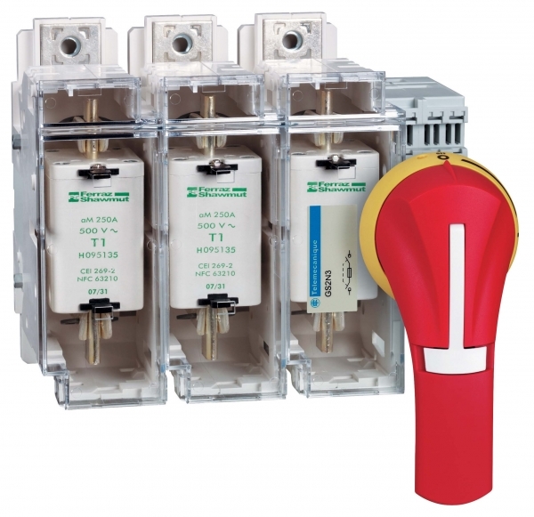 Schneider Electric GS2N3 КОРП. ВКЛ-РАЗ-ПРЕДОХ.3P.РАЗМЕР 1.250A