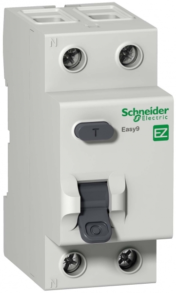 Schneider Electric EZ9R84263 ДИФ. ВЫКЛ. EASY 9 (УЗО) 2П 63А 300мА A 230В + ЗАЩ ОТ ПЕРЕНАПР. =S=