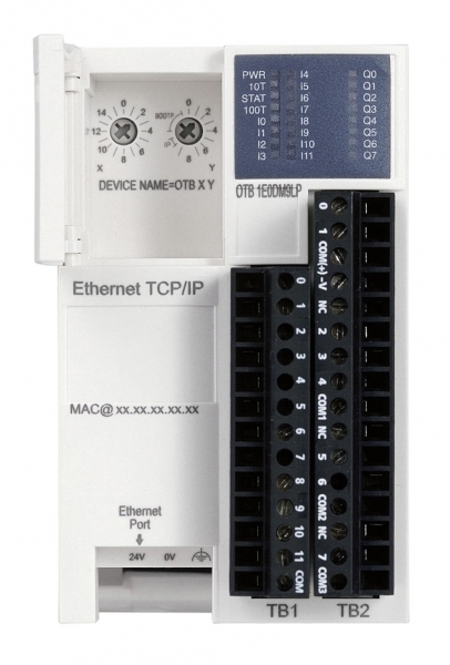 Schneider Electric OTB1E0DM9LP OTB МОДУЛЬ ETHERNET 12ВХ/8ВЫХ =24В