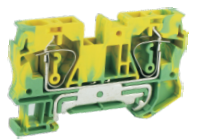UPUN 421266 Заземляющая клемма пружинная UJ5-4JDE