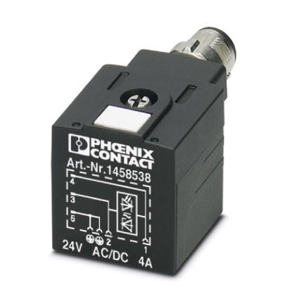 Phoenix contact 1458538 SAC-3P-MR/A-1L-Z SCO Штекерный модуль для электромагнитного клапана