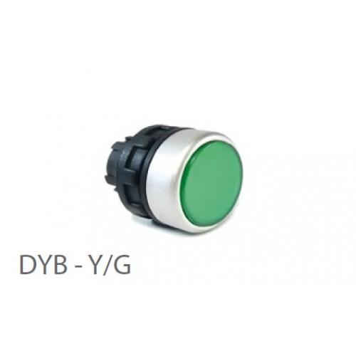 KLEMSAN 800404 DYB - Y/G; Кнопки управления -  без фиксации