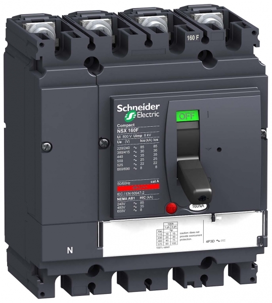 Schneider Electric 4П ВЫКЛ.-РАЗЪЕД. NSX160NA (арт.LV430639)