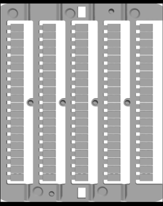 DKC ZN8001H "CNU/8/51 серия от ""1"" до ""50"", горизонтальная ориентация"