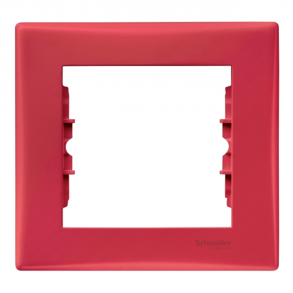 Schneider Electric SDN5800141 Рамка одиночная, красная
