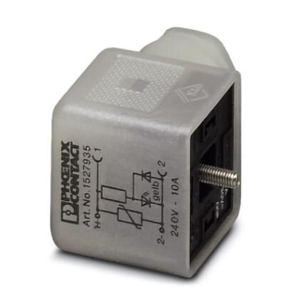 Phoenix contact 1527935 SACC-V-3CON-PG9/A-1L-SV 240V Штекерный модуль для электромагнитного клапана
