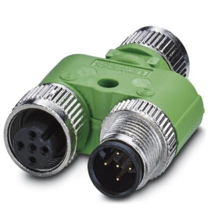Phoenix contact 1526253 SAC-5P-M12YF/M12FS-M12MS VP Y-разветвитель