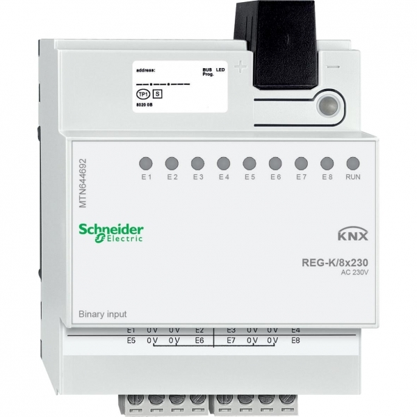Schneider Electric MTN644692 БИНАРНЫЙ ВХОД REG-K/8X230 Schneider Electric MTN644692 БИНАРНЫЙ ВХОД REG-K/8X230