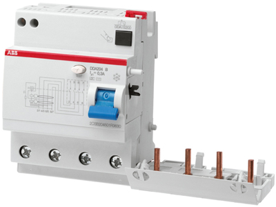 ABB 2CSB204201R3630 Блок.диф.тока 4мод. DDA204 A S-63/0,3