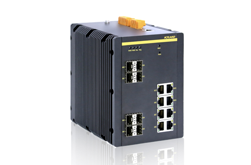 Kyland Коммутатор SICOM3416G-4X4GX8GE-L3-L3 300112002 4*10G SFP ports, 4*1000Base-X SFP ports, 8*10/100/1000Base-TX RJ45 ports, 24VDC(18-36VDC) dual redundant power supplies