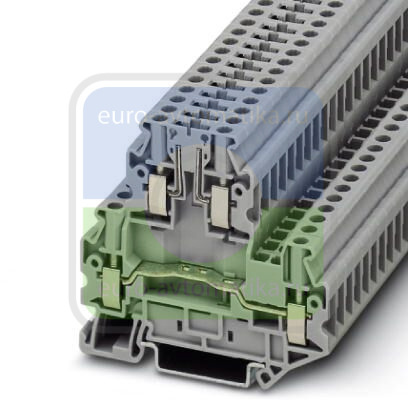 Phoenix contact 3044720 UTTB 4-TG Клемма с размыкателем