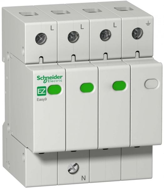 Schneider Electric EZ9L33745 ОГРАНИЧИТЕЛЬ ПЕРЕНАПР. EASY9 3П+Н 45кА 400В =S= Schneider Electric EZ9L33745 ОГРАНИЧИТЕЛЬ ПЕРЕНАПР. EASY9 3П+Н 45кА 400В =S=