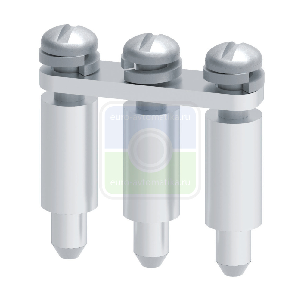 КЭАЗ 331810 Перемычка винтовая OptiClip CA727/3 для проходных мини-клемм КЭАЗ 331810 Перемычка винтовая OptiClip CA727/3 для проходных мини-клемм