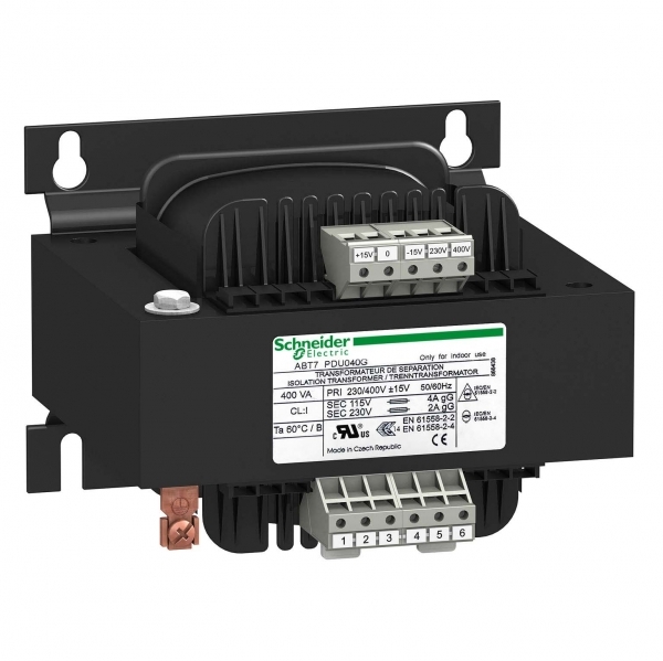 Schneider Electric ABT7PDU040G ТРАНСФОРМАТОР 2X115В 400ВА