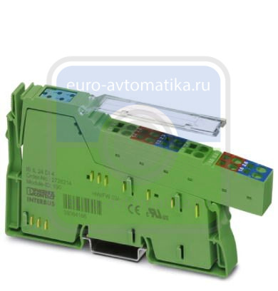 Phoenix contact 2861234 IB IL 24 DI 4-PAC Клеммы Inline