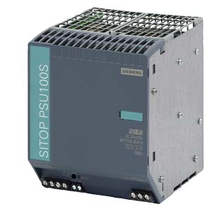 SITOP PSU100S 20 A, СТАБИЛИЗИРОВАННЫЙ БЛОК ПИТАНИЯ ВХОД: ~120/230 В, ВЫХОД: =24 В/20 A