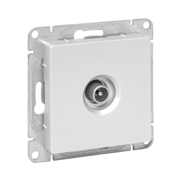 EKF UP1-SOA-TV-2 Механизм розетки TV, проходная, алюминий Эпика EKF