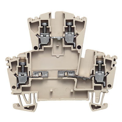 Weidmuller 1023100000 WDK 2.5/D/3 Исполнение: W-серия, Клемма с электронными компонентами, Расчетное сечение: 2.5 мм.кв, Винтовое соединение