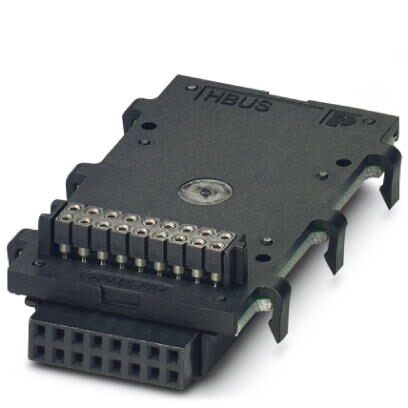 Phoenix contact 2896458 HBUS 53,6-16P-1S BK Шинные соединители на DIN-рейку