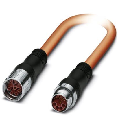 Phoenix contact 1622244 K-8E-M23M9/2,0-H00/M23F8-C5-S Штекерный разъем, пластиковая заливка с обеих сторон