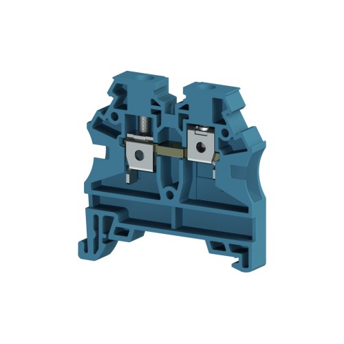 KLEMSAN 304211RP Клеммник на DIN-рейку 4мм.кв. (синий); AVK4 RD (RP)