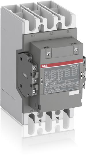 ABB 1SFL527002R3411 Контактор AF205-30-11-34, катушка 250-500В AC/DC с интерфейсом для подключения к ПЛК