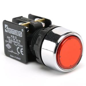 KB12DK Кнопка красная (1НЗ)