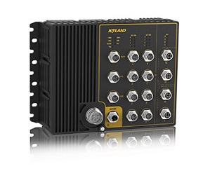 Kyland Коммутатор Aquam8112-8P-L2-L2 302242808 Layer 2 managed,  8*10/100M Base-TX  M12 connector PoE ports, 24VDC dual redundant power inputs