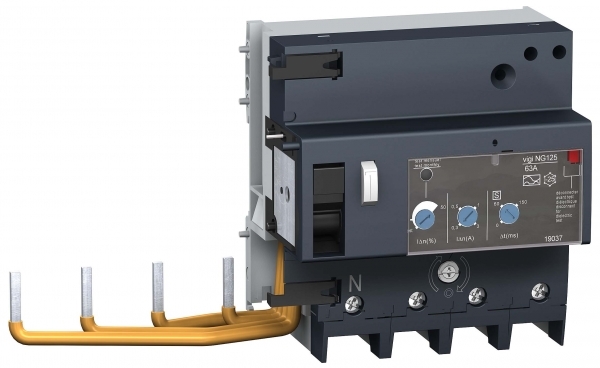 Schneider Electric 19054 БЛОК ДИФФ.ЗАЩ.VIGI NG125 4П 63A 3000МА A