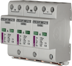 ETI Ограничитель перенапряжения ETITEC S B-PV  600/12,5 Y (для солн.батарей) (арт.2440262)