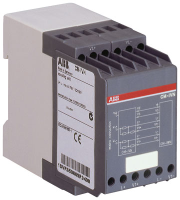 ABB 1SVR760669R9400 Модуль расширения пределов измерения CM-IVN.P до 1000В для реле CM-IWN.1-6, пружинные клеммы