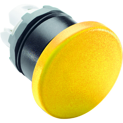 ABB 1SFA611124R2003 Кнопка MPM1-20Y ГРИБОК желтая (только корпус) без фиксации 40мм