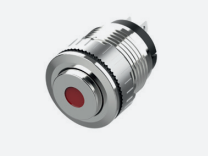 SUPU TS6A100-0BL10-R01/P02 Кнопка TS6A, выпуклая, автомат. блокировка, плав. нажатие, маркировка "КРУГ", 1НЗ, крас., шт
