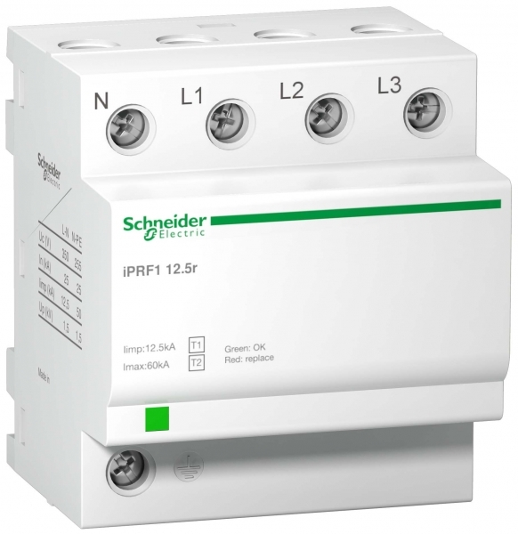 Schneider Electric A9L16634 iPRF1 12.5r ОПН 3 ПОЛЮСА И НЕЙТРАЛЬ КЛАСС 1+2