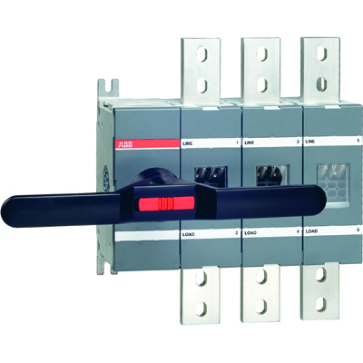 ABB Рубильник OT1250E03 1250А 3х-полюсный (без ручки управления и пе реходника)
