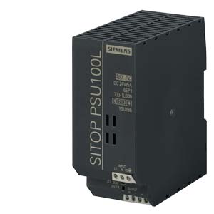 SITOP PSU100L 24 V/5 A, СТАБИЛИЗИРОВАННЫЙ БЛОК ПИТАНИЯ, ВХОД: ~120/230 В, ВЫХОД: =24 В/5 A