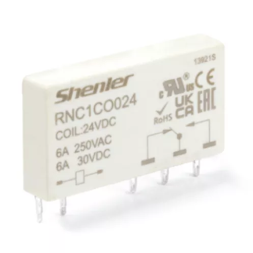 SHENLER RUB3C5730LT Реле RUB3C5730LT, 3CO, 10A(250VAC/24VDC), 230VAC, мех. инд., тест-кнопка с блокировкой, LED