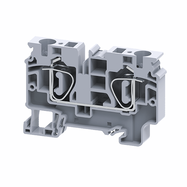 КЭАЗ 289718 Клемма проходная пружинная OptiClip CX-10-I-BU-57A-(0,2-10)-синий