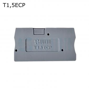 ПРОВЕНТО T1,5ECP Крышка торцевая для 2-контактной push-in клеммы 1,5 мм2, серая ПРОВЕНТО T1,5ECP Крышка торцевая для 2-контактной push-in клеммы 1,5 мм2, серая
