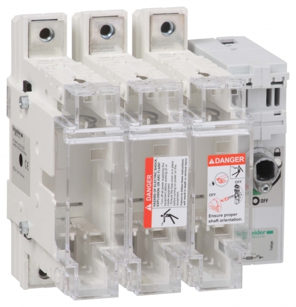 Schneider Electric GS2LL3 КОРП. ВКЛ-РАЗ-ПРЕДОХ.3P.РАЗМЕР 00.160A