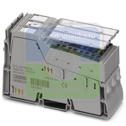Phoenix contact 2861535 IB IL 230 PWR IN-PAC Клеммы Inline